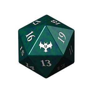 Innistrad: Crimson Vow: D20 Die (Green)